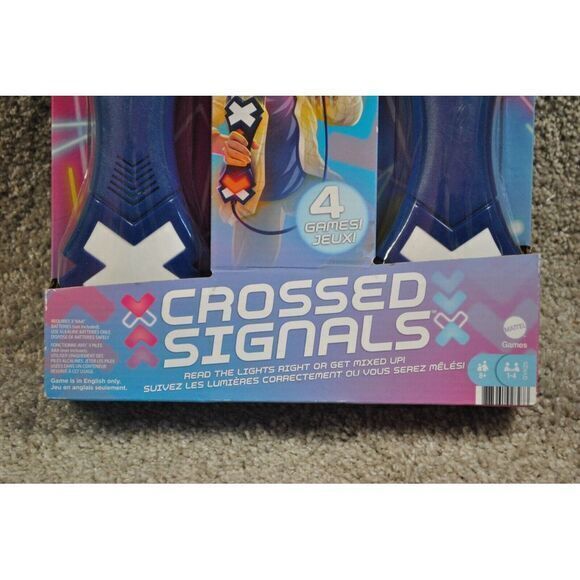 Mattel Games Crossed Signals‎ Handheld Electronic Dueling Game Kids Adults Gift - Picture 3 of 9